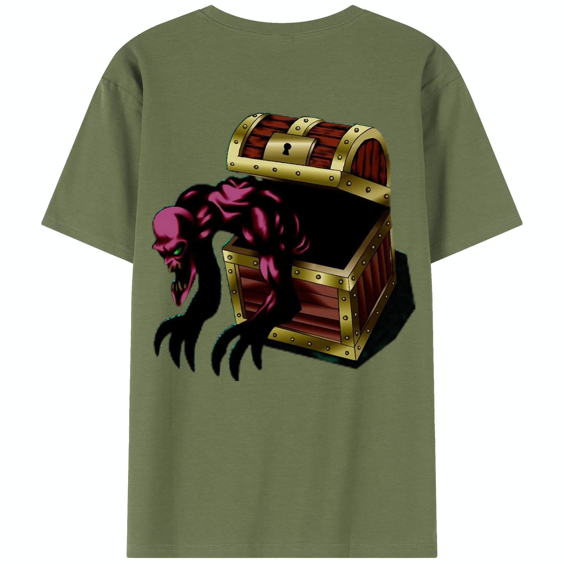 （画像用） 遊☆戯☆王 Yu-Gi-Oh! 綿100％半袖Tシャツ（背面プリント）